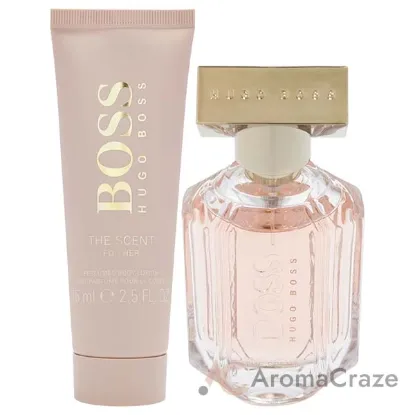 Picture of Boss The Scent by Hugo Boss for Women - 2 Pc Gift Set 1.6oz EDP Spray, 2.5oz Body Lotion