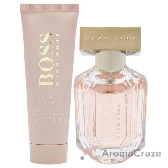 Picture of Boss The Scent by Hugo Boss for Women - 2 Pc Gift Set 1.6oz EDP Spray, 2.5oz Body Lotion