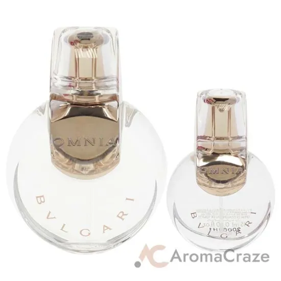 Picture of Omnia Crystalline by Bvlgari for Women - 2 Pc Gift Set 3.4oz EDT Spray, 0.5oz EDT Spray