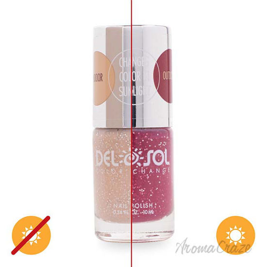 Picture of Color-Changing Nail Polish - Barely There by DelSol for Women - 0.34 oz