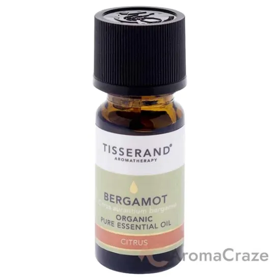 Picture of Organic Pure Essential Oil - Bergamot by Tisserand for Unisex - 0.30 oz Oil