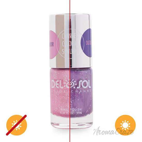 Picture of Color-Changing Nail Polish - Inside Out by DelSol for Women - 0.34 oz