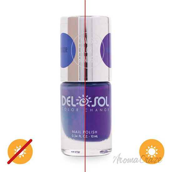 Picture of Color-Changing Nail Polish - Into the Blue by DelSol for Women - 0.34 oz