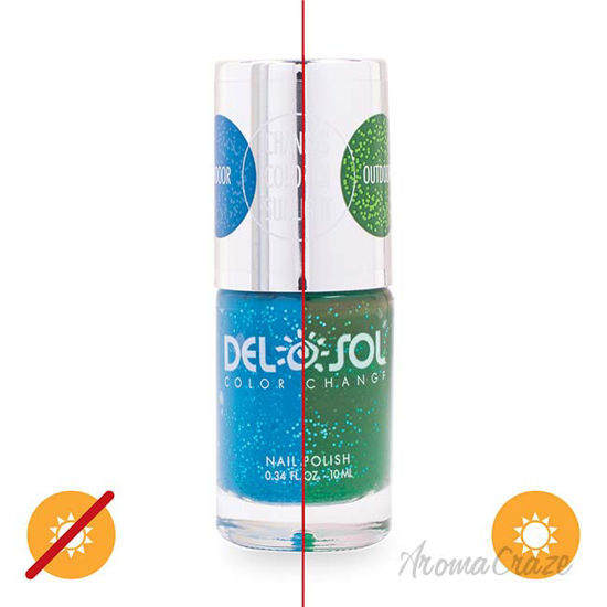 Picture of Color-Changing Nail Polish - On Cloud Nine by DelSol for Women - 0.34 oz