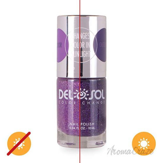 Picture of Color-Changing Nail Polish - Rocket Science by DelSol for Women - 0.34 oz