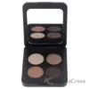 Picture of Pressed Mineral Eyeshadow Quad - Taupe Smoke by Youngblood for Women - 0.14 oz Eye Shadow