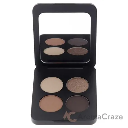 Picture of Pressed Mineral Eyeshadow Quad - Taupe Smoke by Youngblood for Women - 0.14 oz Eye Shadow