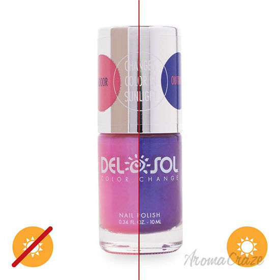 Picture of Color-Changing Nail Polish - Senior Prom by DelSol for Women - 0.34 oz