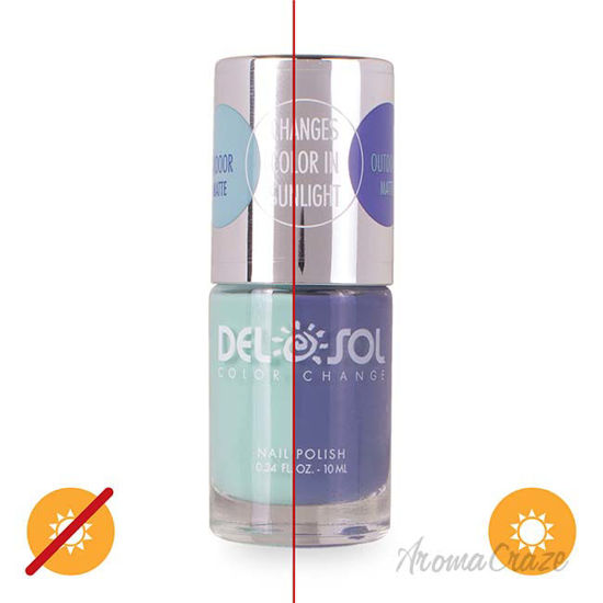 Picture of Color-Changing Nail Polish - Skys the Limit by DelSol for Women - 0.34 oz