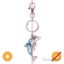 Picture of Color-Changing Key Chain Metal Dolphin - Blue by DelSol for Women - 1 Pc