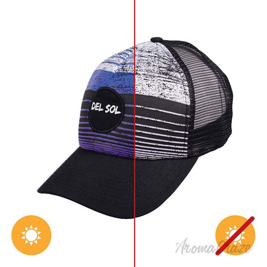 Picture of Color-Changing Trucker Hat - Good Vibes by DelSol for Unisex - 1 Pc