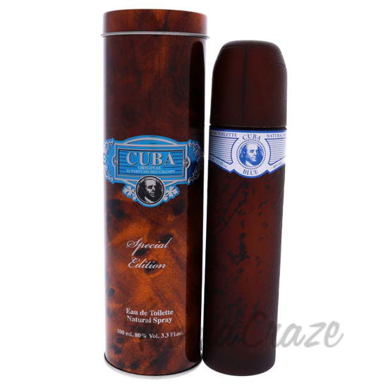 Picture of Cuba Blue Special Edition by Cuba for Men - 3.4 oz