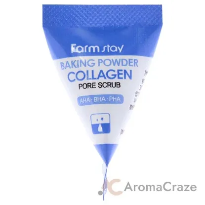 Picture of Baking Powder Collagen Pore Scrub by FarmStay for Women - 25 x 0.24 oz Scrub