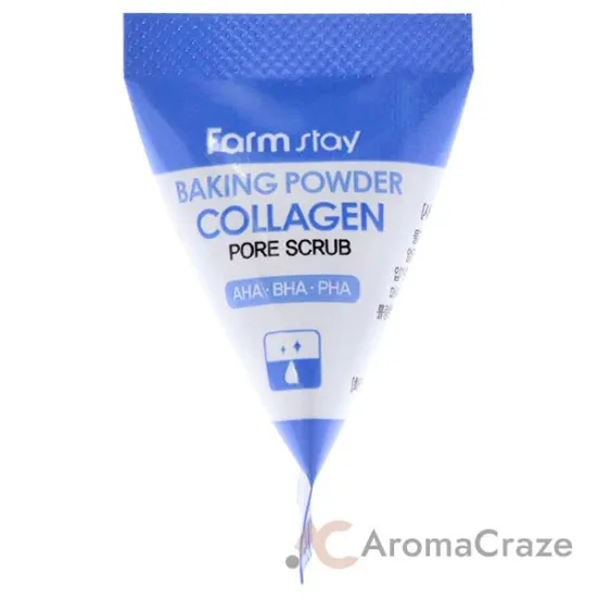 Picture of Baking Powder Collagen Pore Scrub by FarmStay for Women - 25 x 0.24 oz Scrub