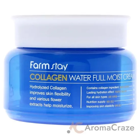 Picture of Collagen Water Full Moist Cream by FarmStay for Women - 3.5 oz Cream