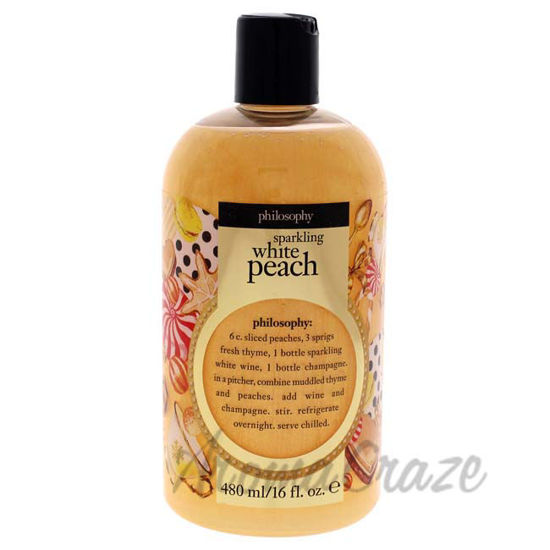 Picture of Sparkling White Peach by Philosophy for Unisex - 16 oz