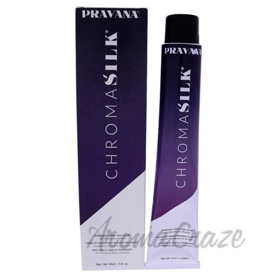 Picture of ChromaSilk Creme Hair Color - 3N Dark Brown by Pravana for Unisex - 3 oz