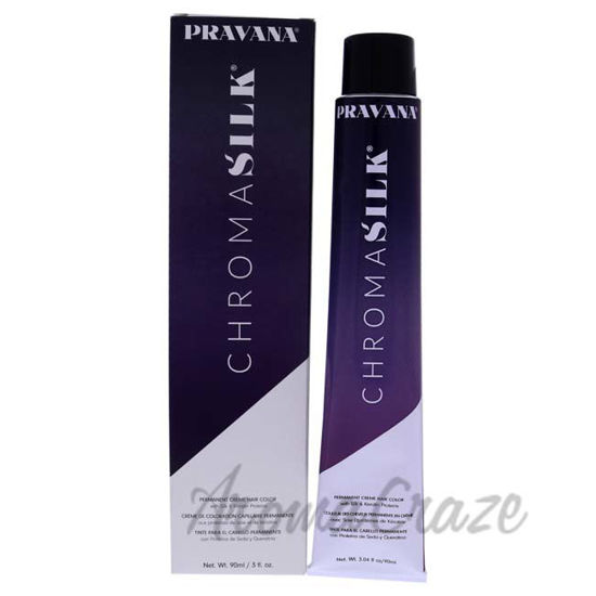 Picture of ChromaSilk Creme Hair Color - 8N Light Blonde by Pravana for Unisex - 3 oz
