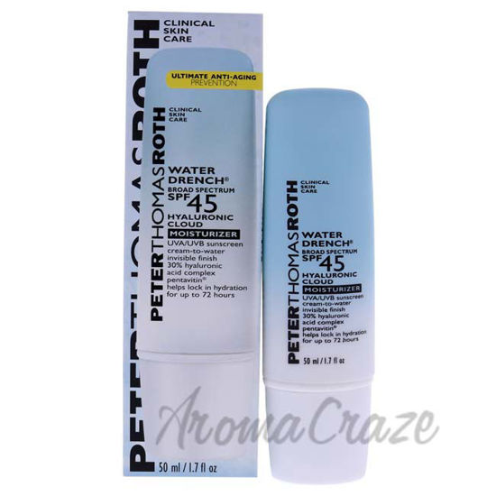 Picture of Water Drench Cloud Cream Moisturizer SPF 45 by Peter Thomas Roth for Unisex - 1.7 oz