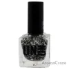 Picture of Vegan Nail Polish - 0201 Black-White Splatter by UNDN for Women - 0.5 oz Nail Polish