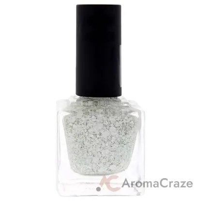 Picture of Vegan Nail Polish - 0203 Pink-Blue Splatter by UNDN for Women - 0.5 oz Nail Polish