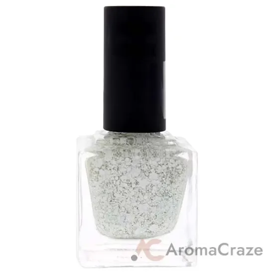 Picture of Vegan Nail Polish - 0203 Pink-Blue Splatter by UNDN for Women - 0.5 oz Nail Polish