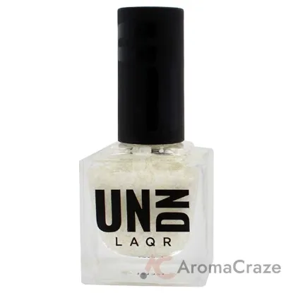 Picture of Vegan Nail Polish - 0202 White Splatter by UNDN for Women - 0.5 oz Nail Polish