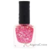 Picture of Vegan Nail Polish - 0206 Pink-White Splatter by UNDN for Women - 0.5 oz Nail Polish