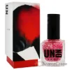 Picture of Vegan Nail Polish - 0206 Pink-White Splatter by UNDN for Women - 0.5 oz Nail Polish