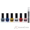 Picture of Glow Up Set by UNDN for Women - 6 Pc 0.5oz Nail Polish - 701 Yellow, 0.5oz Nail Polish - 301 White, 0.5oz Nail Polish - 601Orange, 0.5oz Nail Polish - 903 Blue, 0.5oz Nail Polish - 902 Blue, 0.5oz Nail Polish - 1101 Pink