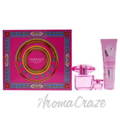 Picture of Bright Crystal Absolu by Versace for Women - 3 Pc Gift Set 