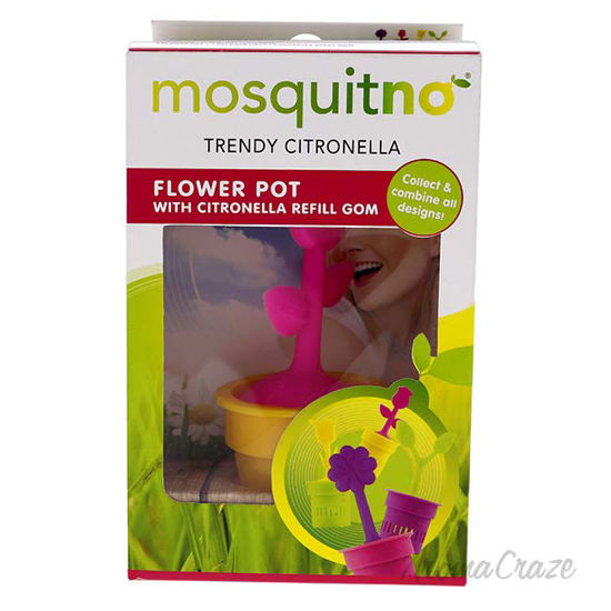 Picture of Insect Repellent Flower Pot - Citronella by Mosquitno for Unisex - 1 Pc Bug Repellent