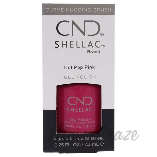 Picture of Shellac Nail Color - Hot Pop Pink by CND for Women - 0.25 oz