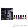 Picture of Washed Out Set by UNDN for Women - 6 Pc 0.5oz Nail Polish - 803 Green, 0.5oz Nail Polish - 1103 Pink, 0.5oz Nail Polish - 904 Blue, 0.5oz Nail Polish - 602 Orange, 0.5oz Nail Polish - 301 White, 0.5oz Nail Polish - 0101 Gloss