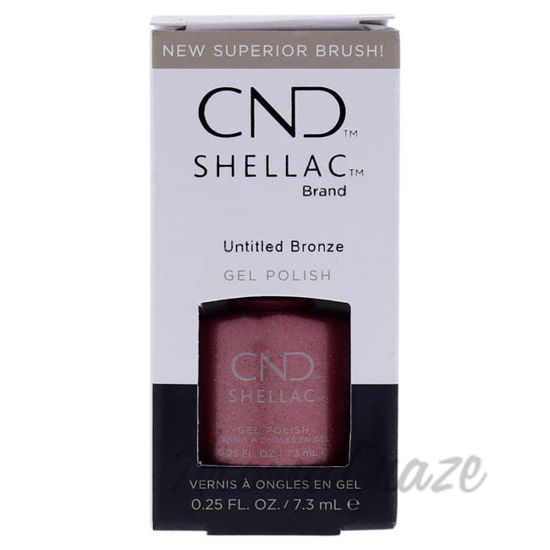 Picture of Shellac Nail Color - Untitled Bronze by CND for Women - 0.25 oz