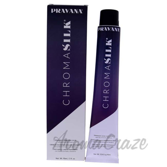 Picture of ChromaSilk Creme Hair Color - 7.7 Light Violet Blonde by Pravana for Unisex - 3 oz