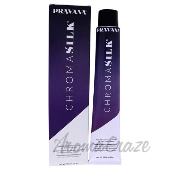 Picture of ChromaSilk Creme Hair Color - 5.5 Light Mahogany Brown by Pravana for Unisex - 3 oz