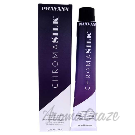Picture of ChromaSilk Creme Hair Color - 4.20 Bright Beige Brown by Pravana for Unisex - 3 oz