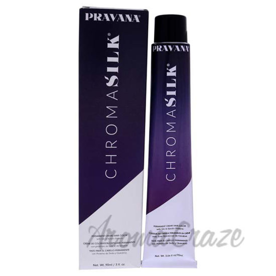 Picture of ChromaSilk Creme Hair Color - 9.12 Very Light Ash Beige Blonde by Pravana for Unisex - 3 oz