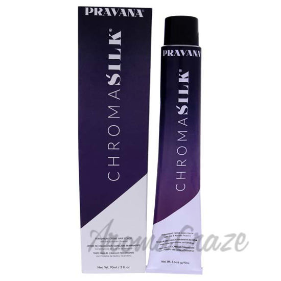 Picture of ChromaSilk Creme Hair Color - 6.1 Dark Ash Blonde by Pravana for Unisex - 3 oz