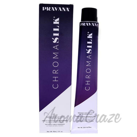 Picture of ChromaSilk Creme Hair Color - 5.3 Light Golden Brown by Pravana for Unisex - 3 oz