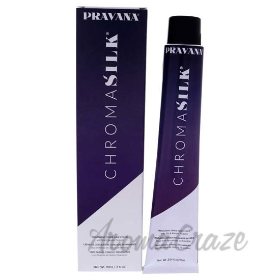 Picture of ChromaSilk Creme Hair Color - 4.4 Copper Brown by Pravana for Unisex - 3 oz