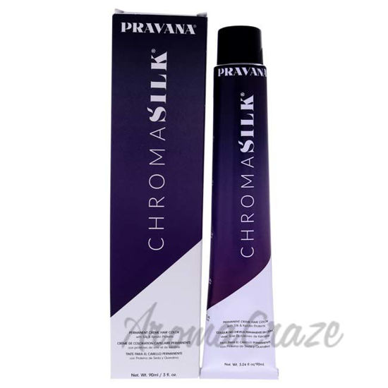 Picture of ChromaSilk Creme Hair Color - 8.34 Light Golden Copper Blonde by Pravana for Unisex - 3 oz