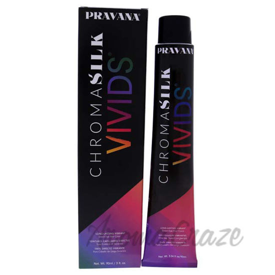 Picture of ChromaSilk Vivids Long-Lasting Vibrant Color - Aquamarine by Pravana for Unisex - 3 oz