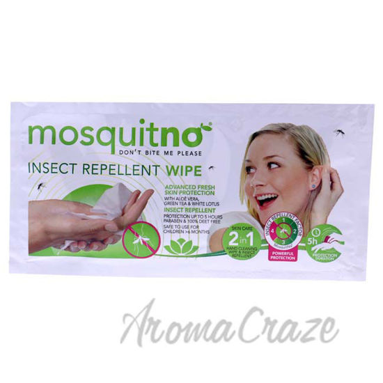 Picture of Insect Repellent Wipes by Mosquitno for Unisex - 12 Pc Wipes