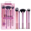 Picture of Artist Essentials Set by Real Techniques for Women - 5 Pc Expert Edge Foundation Brush - 217, Smudge Liner Brush - 317, Spotlight Fan Brush - 420, Lip Smudge Brush - 425, Soft Accent Brush - 421