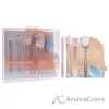 Picture of Endless Summer Makeup Brush Set by Real Techniques for Women - 8 Pc Foundation Brush - 209, Highlighter Brush - 413, Setting Brush - 402, Deluxe Crease Brush - 300, Glow Brush - 248, Complexion Brush - 247, Sunless Tanning Mitt