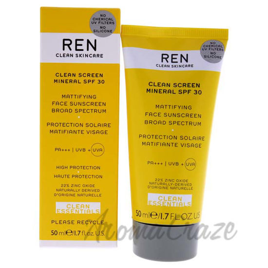 Picture of Clean Screen Mineral SPF 30 by REN for Unisex - 1.7 oz