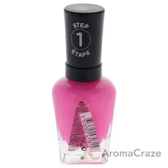 Picture of Miracle Gel Neon - 050 Fuchsia Fever by Sally Hansen for Women - 0.5 oz Nail Polish