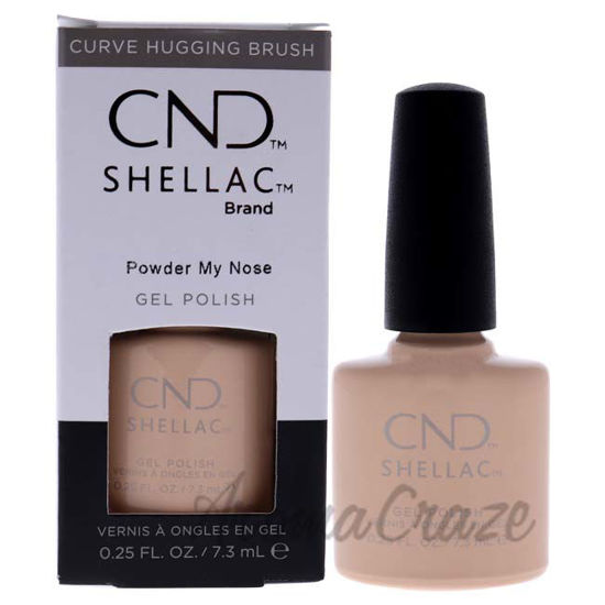 Picture of Shellac Nail Color - Powder My Nose by CND for Women - 0.25 oz